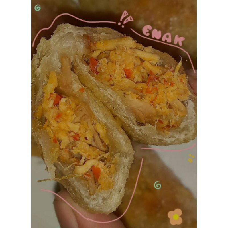 

Cireng ayam suwir pedas