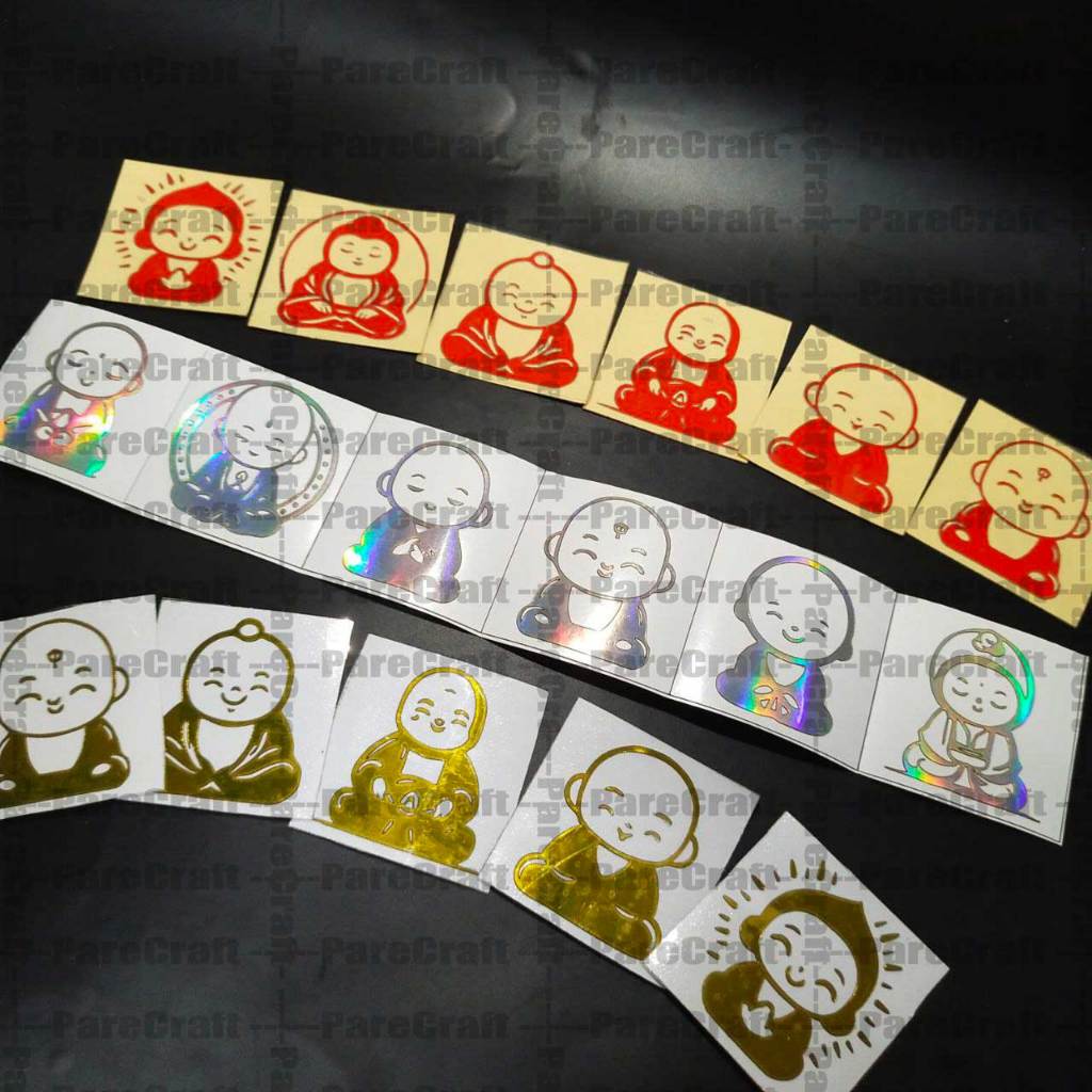 

Sticker Buddhis ukuran 5 x 5 cm | menggunakan bahan scotlight - SB002
