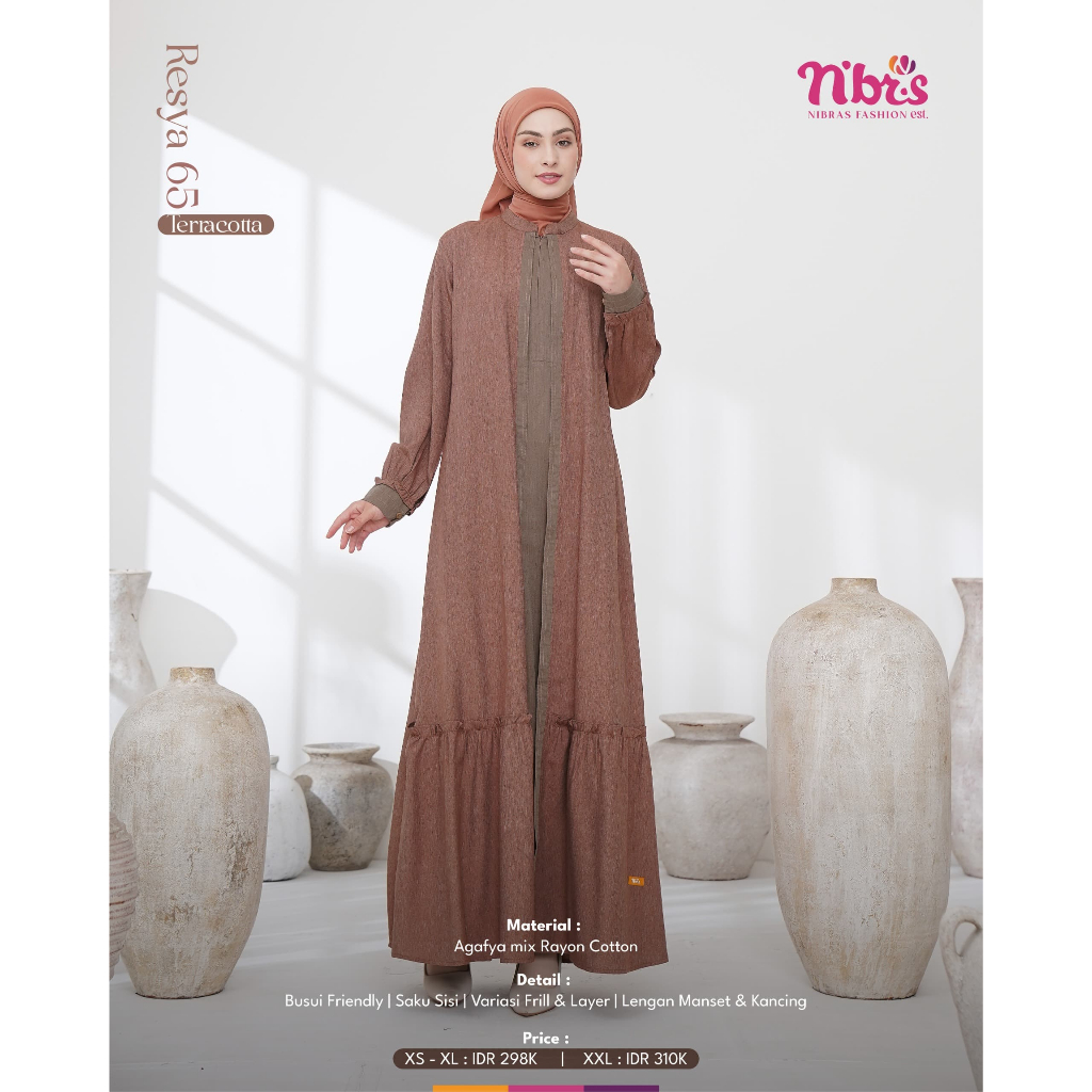 RESYA 65 GAMIS NIBRAS TERBARU