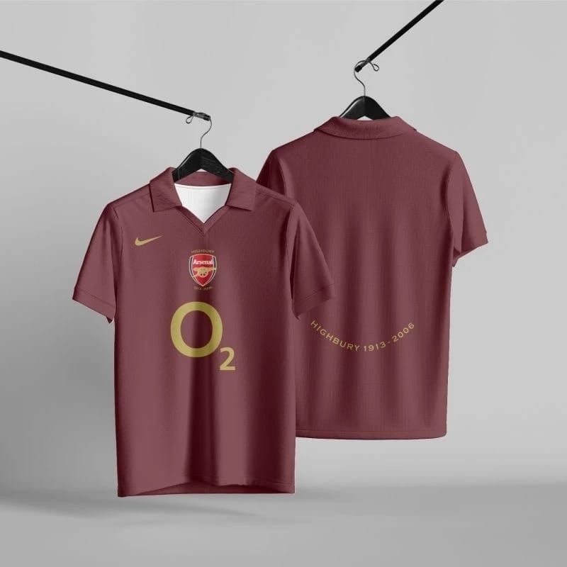 JERSEY FULL PRINTING ARSENAL 2005