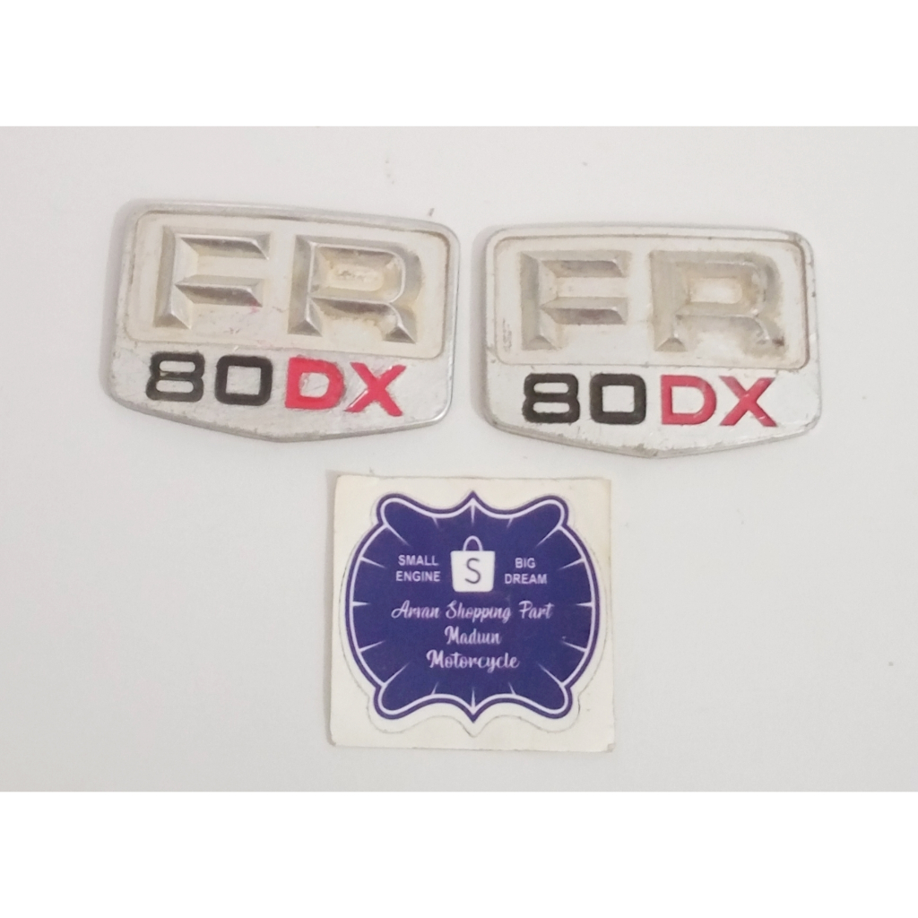 EMBLEM LOGO BOX AKI SUZUKI FR80 DX ORIGINAL
