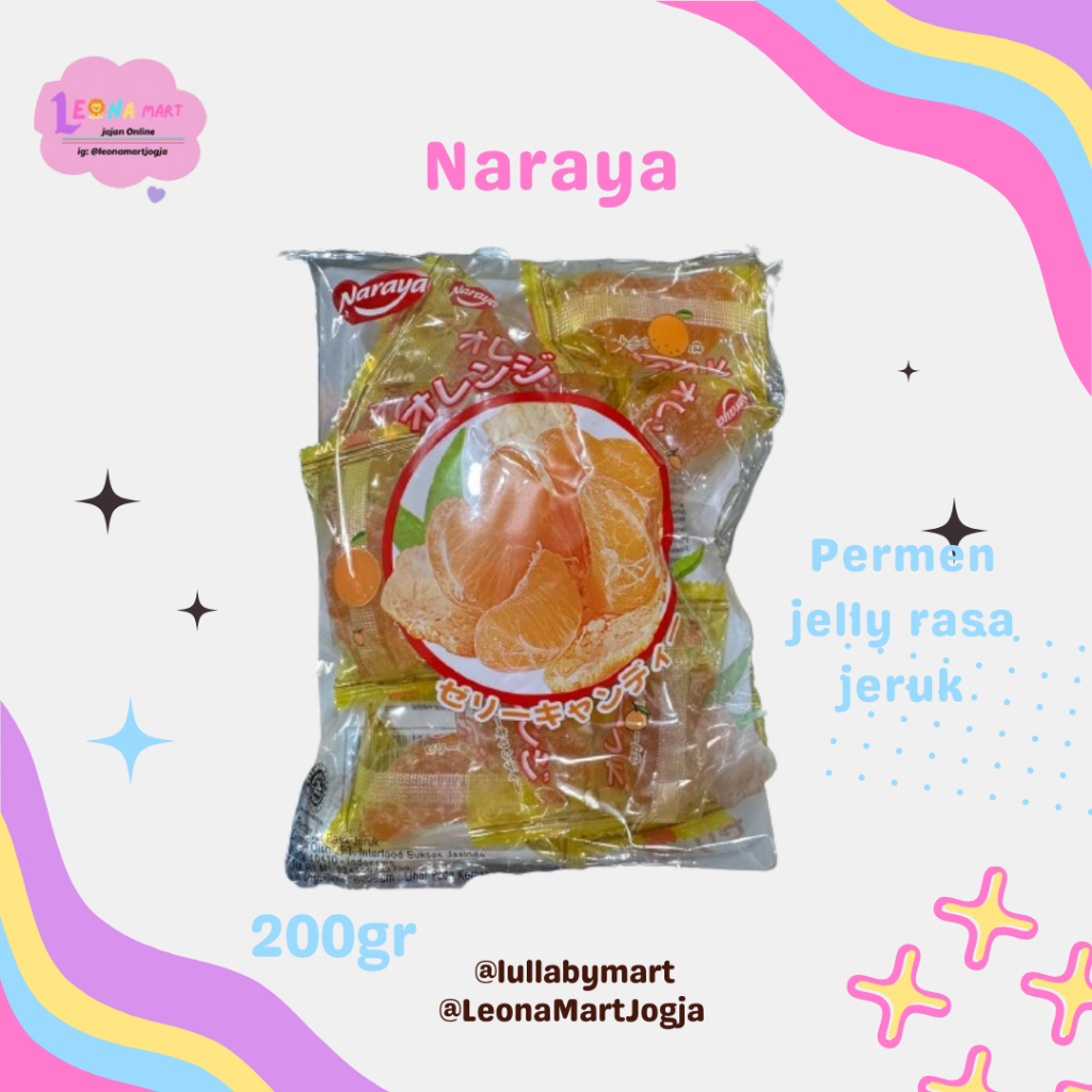 

Naraya jelly jeruk 200gr