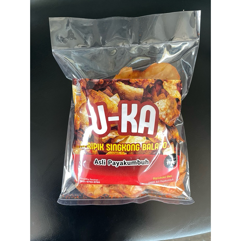 

U-KA Keripik Singkong Balado Asli Payakumbuh