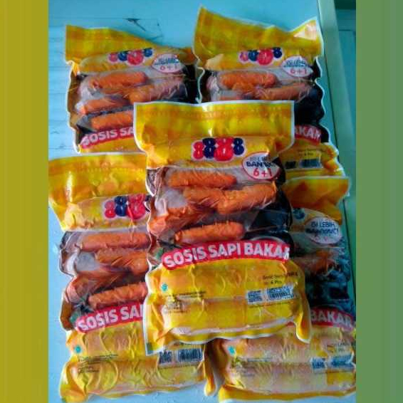 

888 Sosis Sapi Bakar 500 gr