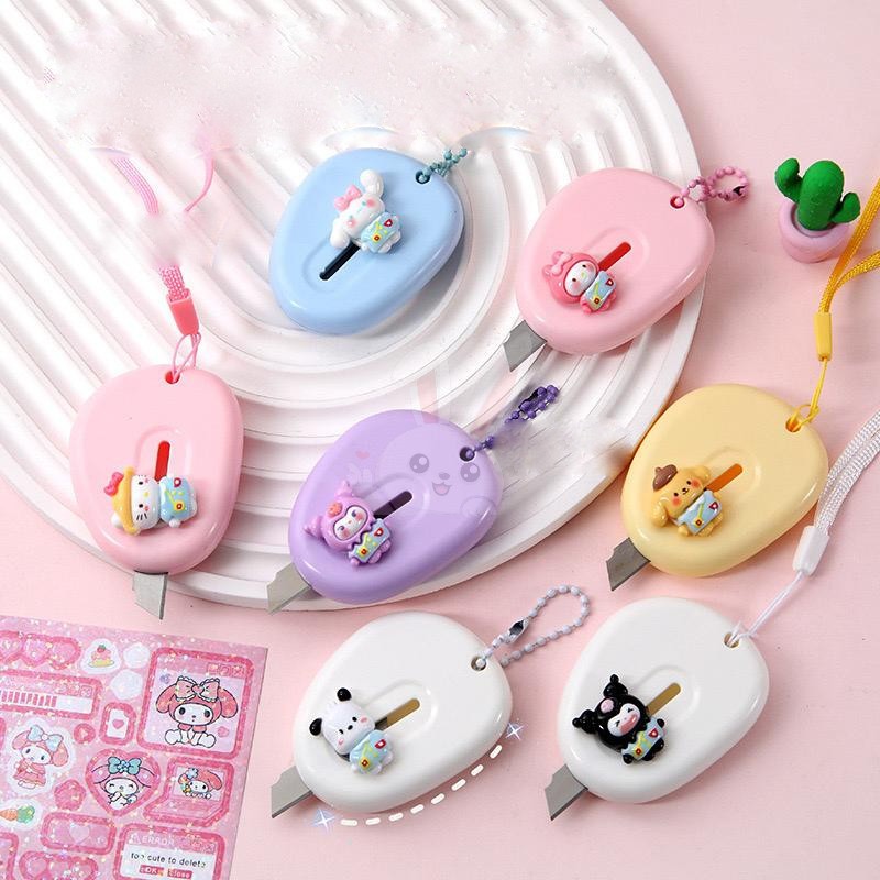 

GANTUNGAN PISAU CUTTER MINI KARAKTER MELODY KUROMI