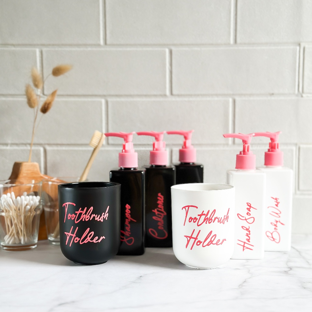 BOTOL SABUN KOTAK MANDI SHAMPOO CUCI TANGAN CUCI PIRING 250ML TUTUP UNGU REFILL MINIMALIS AESTHETIC 