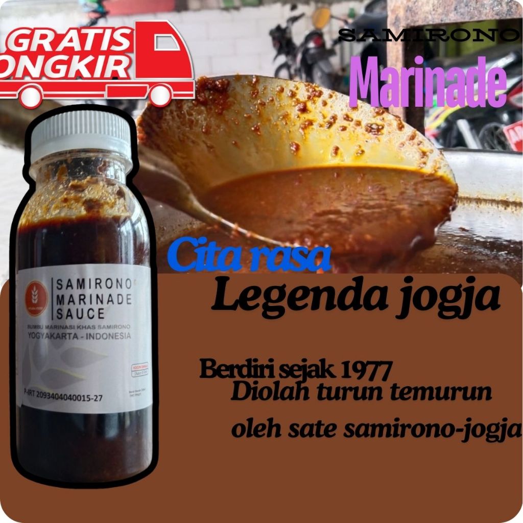 

Marinasi Seperti Daging Meleleh di Mulut Empuk Khas Legenda Jogja Vitaria Food - Samirono 100ml
