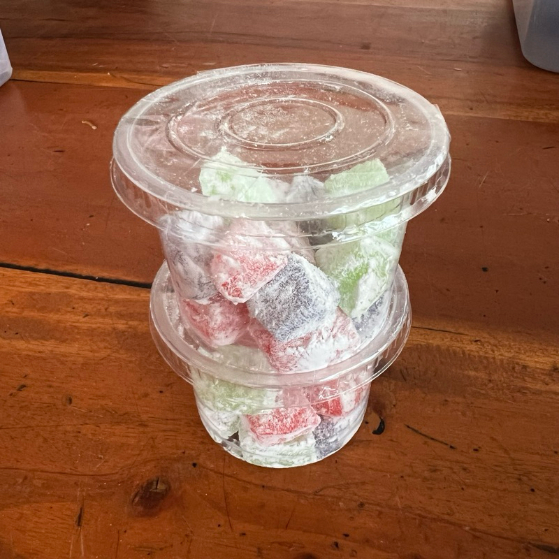 

Jajanan Kue Mochi Warna Warni 1cup