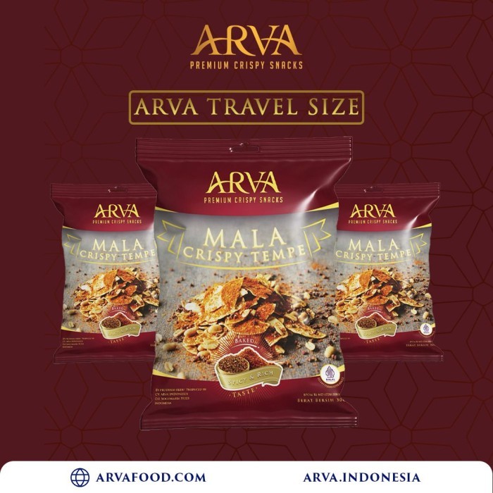 

ARVA Mala Crispy Tempe (Travel Size)