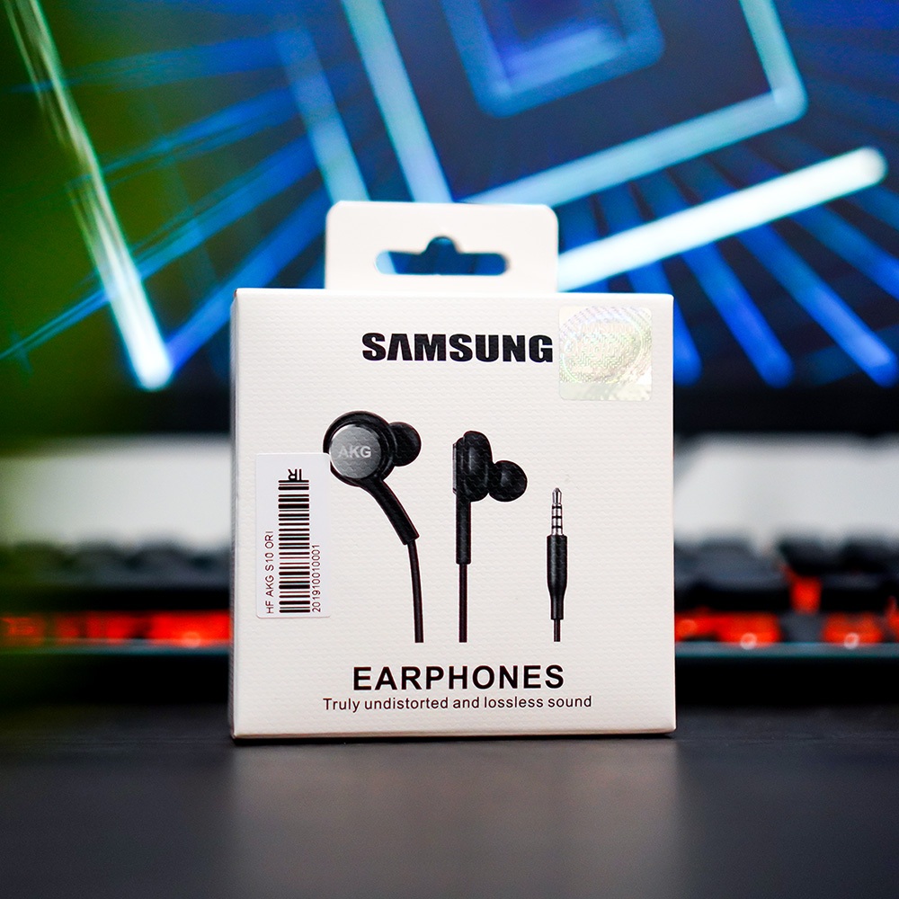 HEADSET SAMSUNG S10 HANSFREE AKG S10 HEADSET SAMSUNG AKG EARPHONES