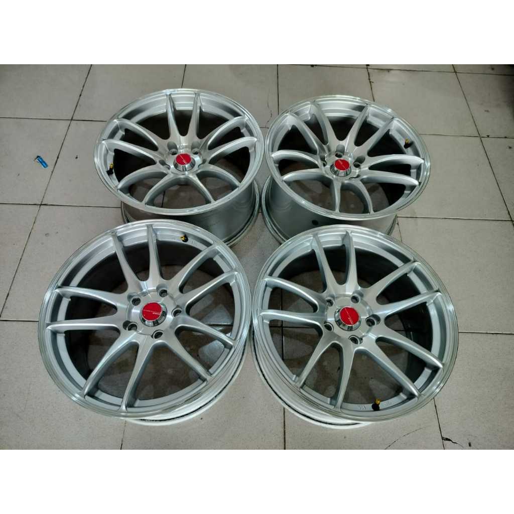 Velg Mobil Second WORK Ring 17 Lebar 8/9 Pcd 5x114.3 Et 35