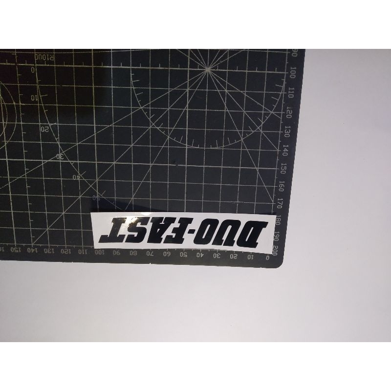 

cutting stiker duo fast