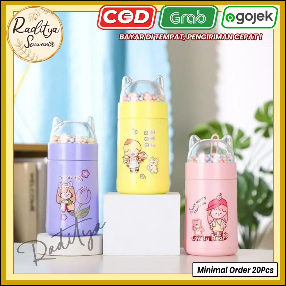 GROSIR Souvenir BOTOL MOMO (minimal 20pcs) TANPA KEMASAN Sovenir Suvenir Nikah Pernikahan COD