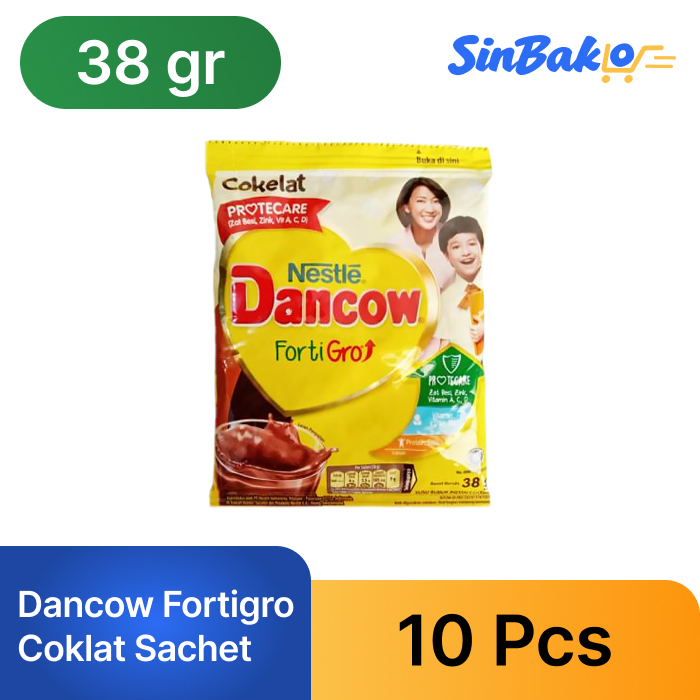 

Dancow Fortigro Coklat Sachet 38gr (10 Pcs)