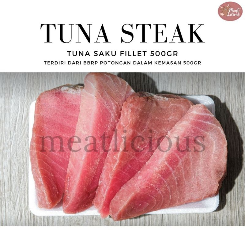 

Tuna Saku Fillet / Ikan Tuna Steak Frozen