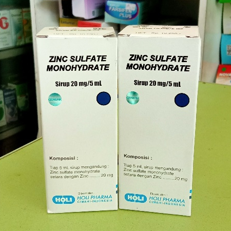 Zinc Sulfate 20 mg - Sirup