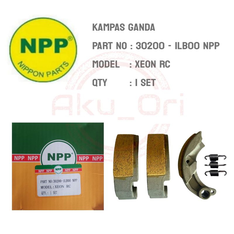 OTO KOPLING XEON RC (1LB) NPP kampas ganda otomatis kopling only xeon injeksi