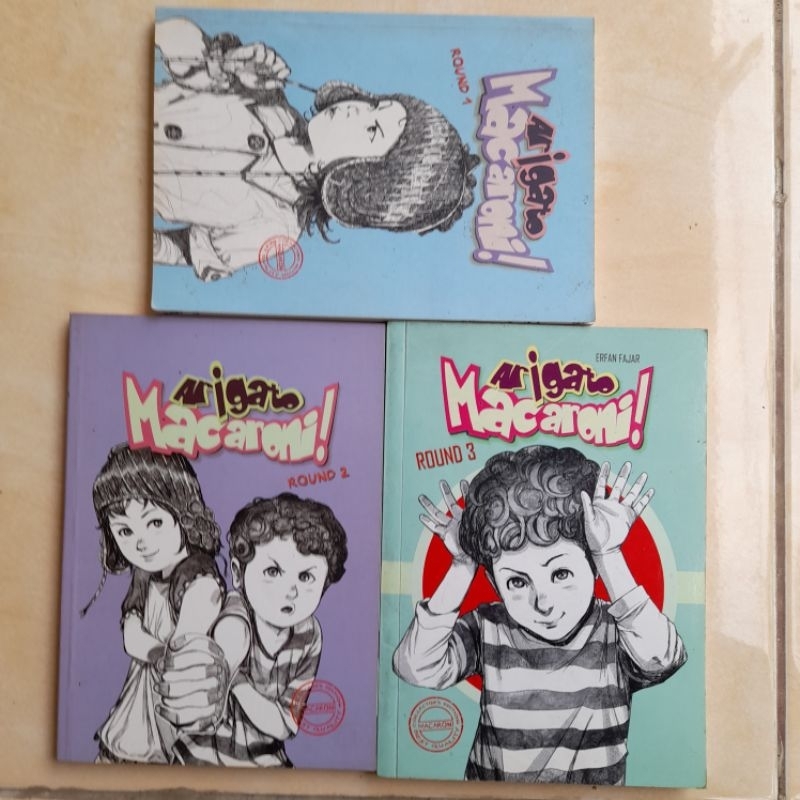 Komik Arigato Macaroni 1-3 karya Erfan Fajar