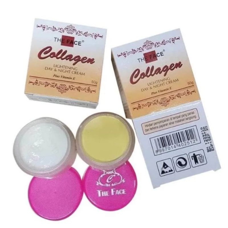 COLLAGEN THE FACE KRIM SIANG MALAM BPOM