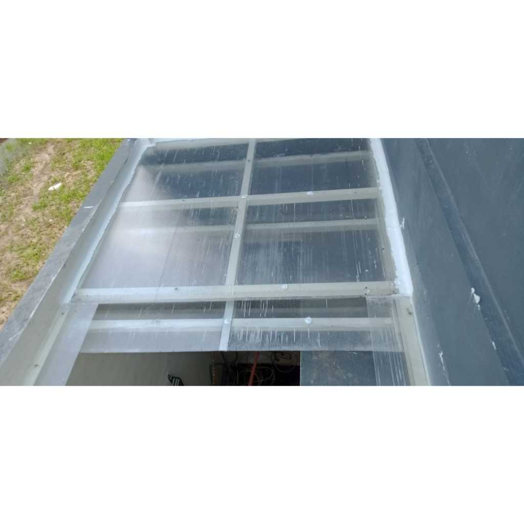 kanopi sliding minimalis atap polycarbonate