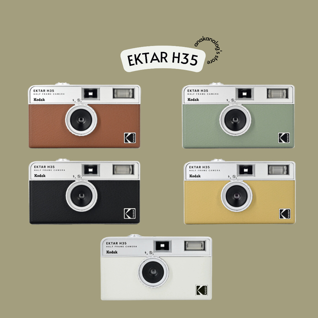 Kodak Ektar H35 Half Frame Camera Film Kamera Film 35mm