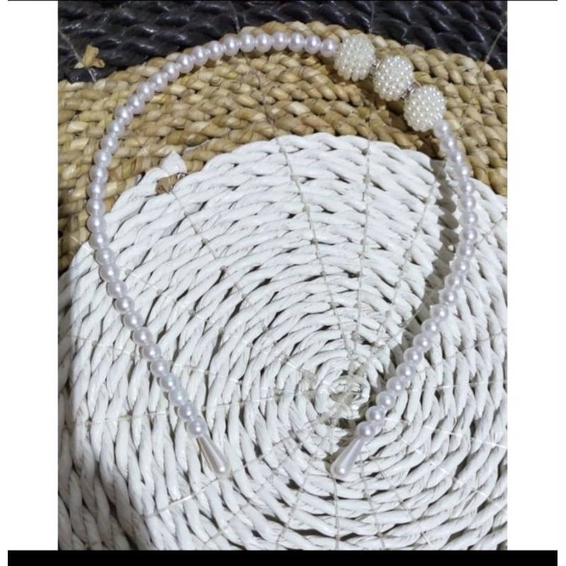 Bando mutiara / Bando korea / Bando mutiara korea / Aksesoris kepala