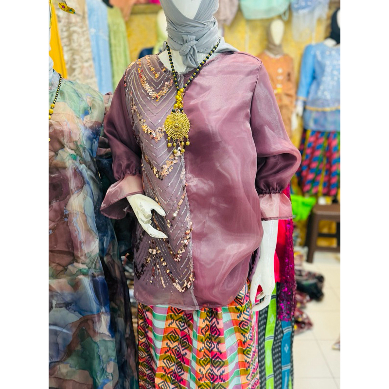 Baju Bodo Organza S F Khas Bugis Makassar