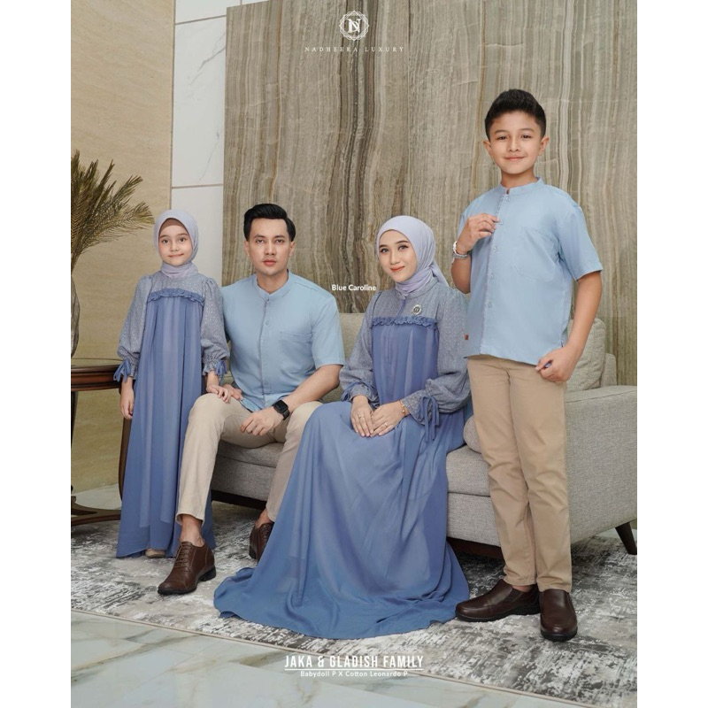 (READY) Ibu dan Anak Gamis Mom dan Kids Gladish by Nadheera Luxury