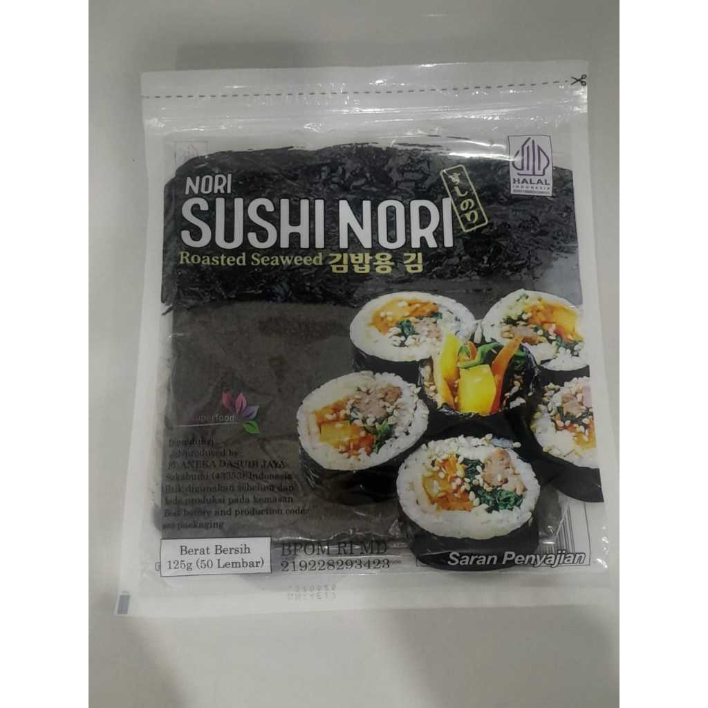 

Sushi Nori Seaweed / rumput laut panggang