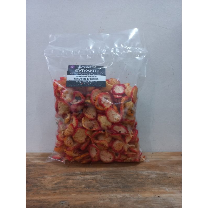 

krupuk seblak kering pedas