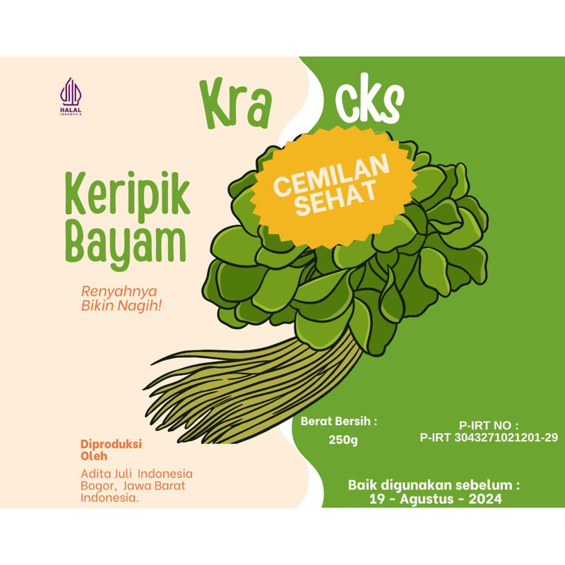 

KRACKs (Keripik Bayam)