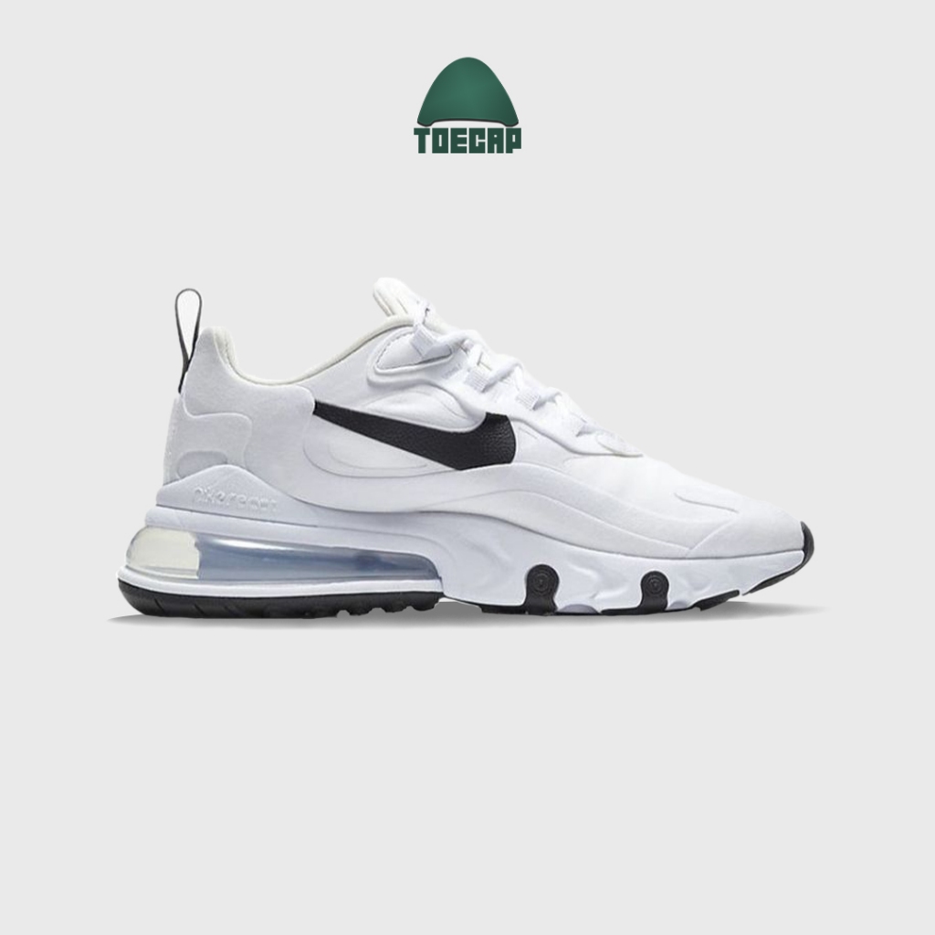 Sepatu Air Max 270 React White Black