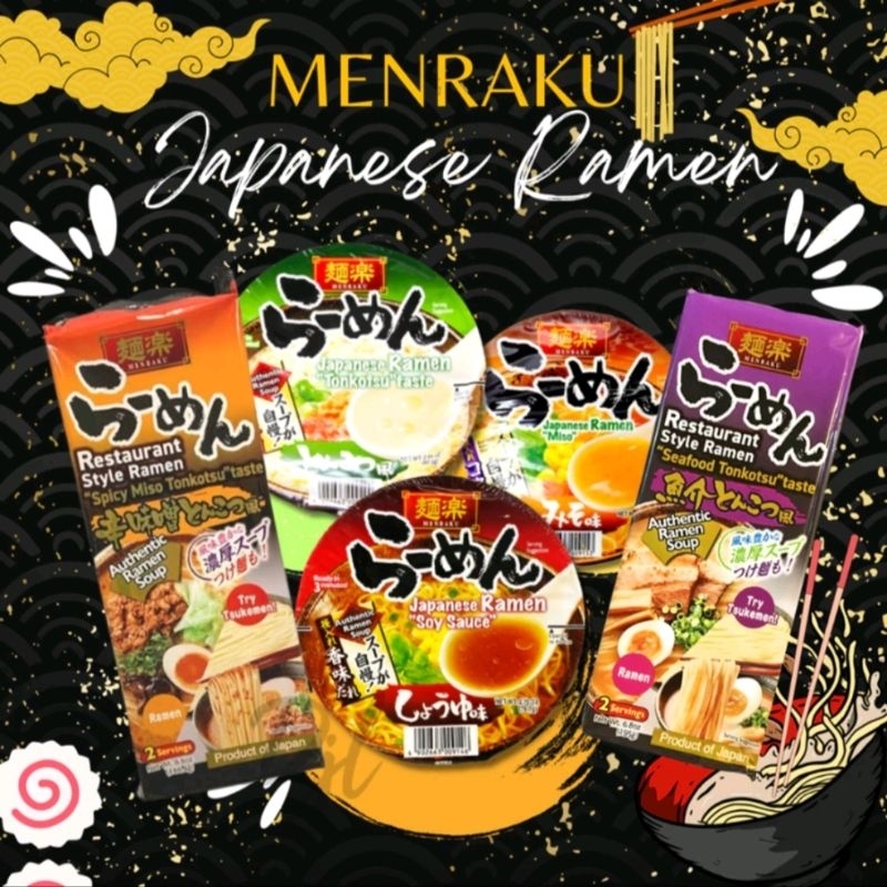 

MENRAKU JAPANESE RAMEN (KHUSUS CUP BUY 1 GET 1)