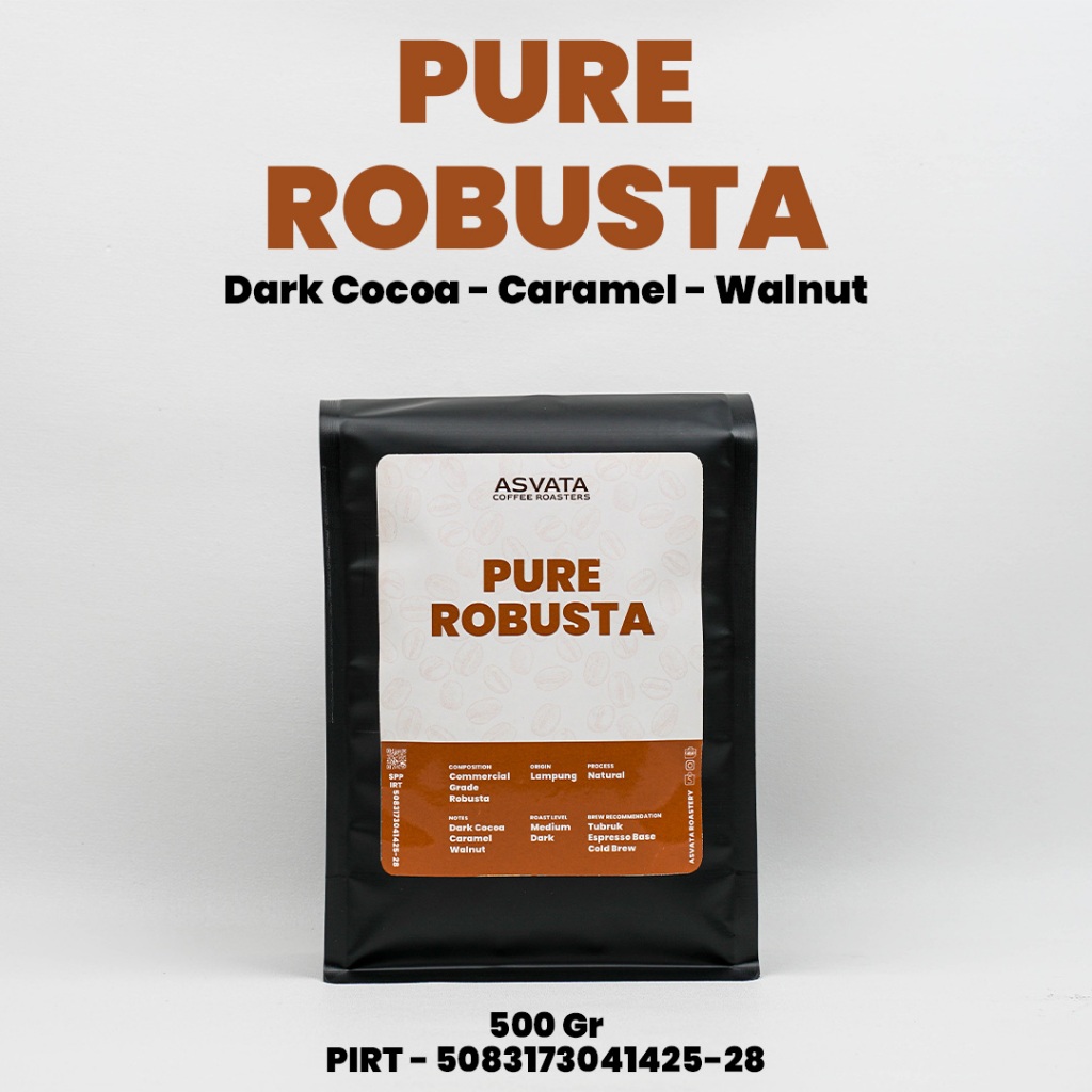 

Biji Kopi Komersial Grade Sumatra Pure Robusta 500 Gram