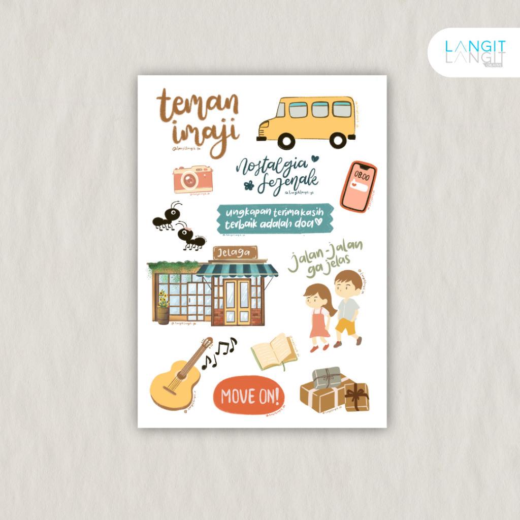 

Langitlangit stiker set