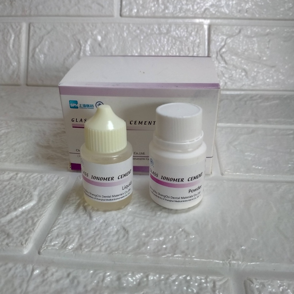 Glass ionomer cement, gic, lem veneer vinir, lem gigi kelinci