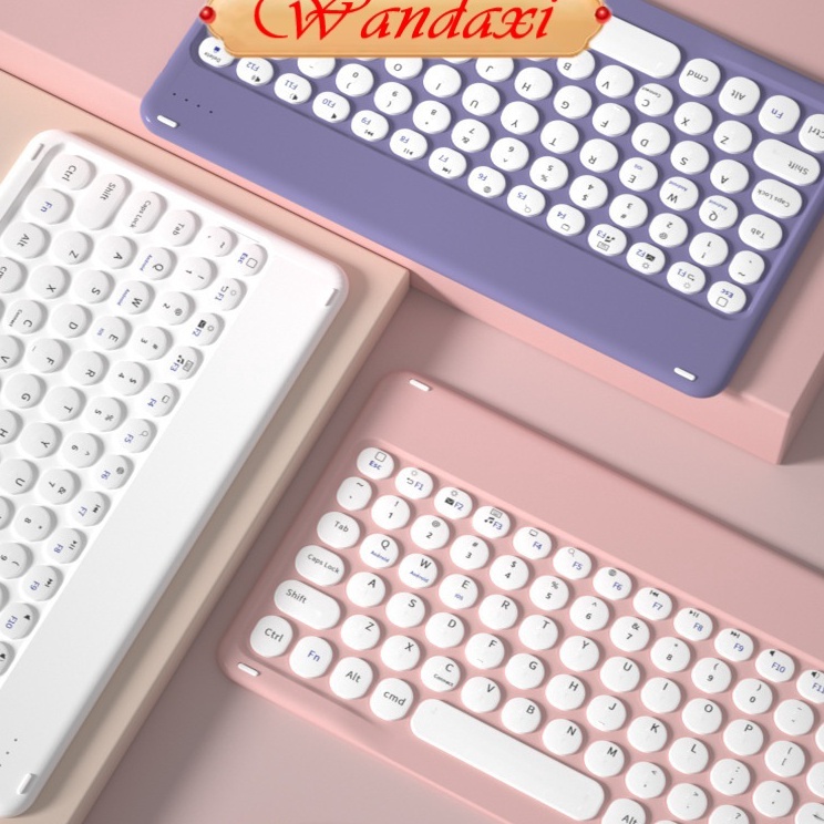 1 OriGaransiBluetooth Keyboard pad phone Tablet Wireless KeyboardSet mouse keyboard bluetooth ZJJ