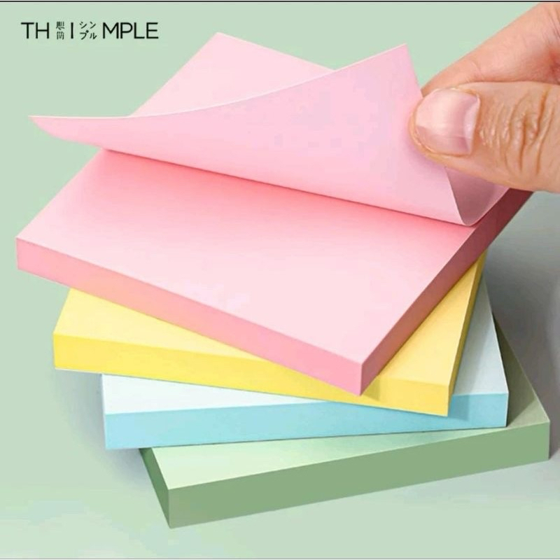 Stickynote memo catatan kertas pengingat warna warni colorful