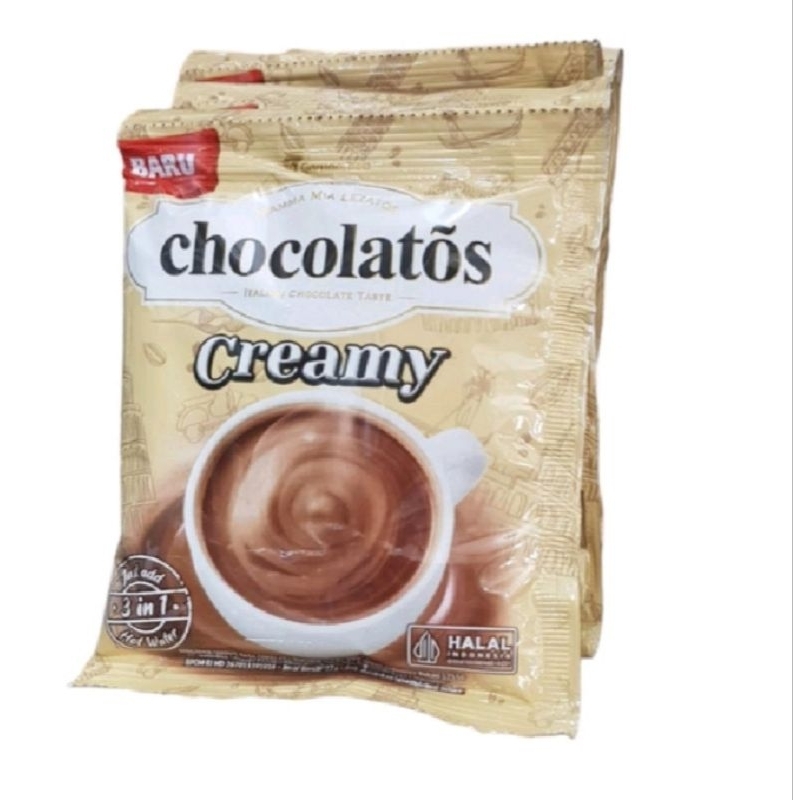 

Chocolatos Drink Creamy Renceng isi 10 sachet Chocolatos Drink Creamy 27gr