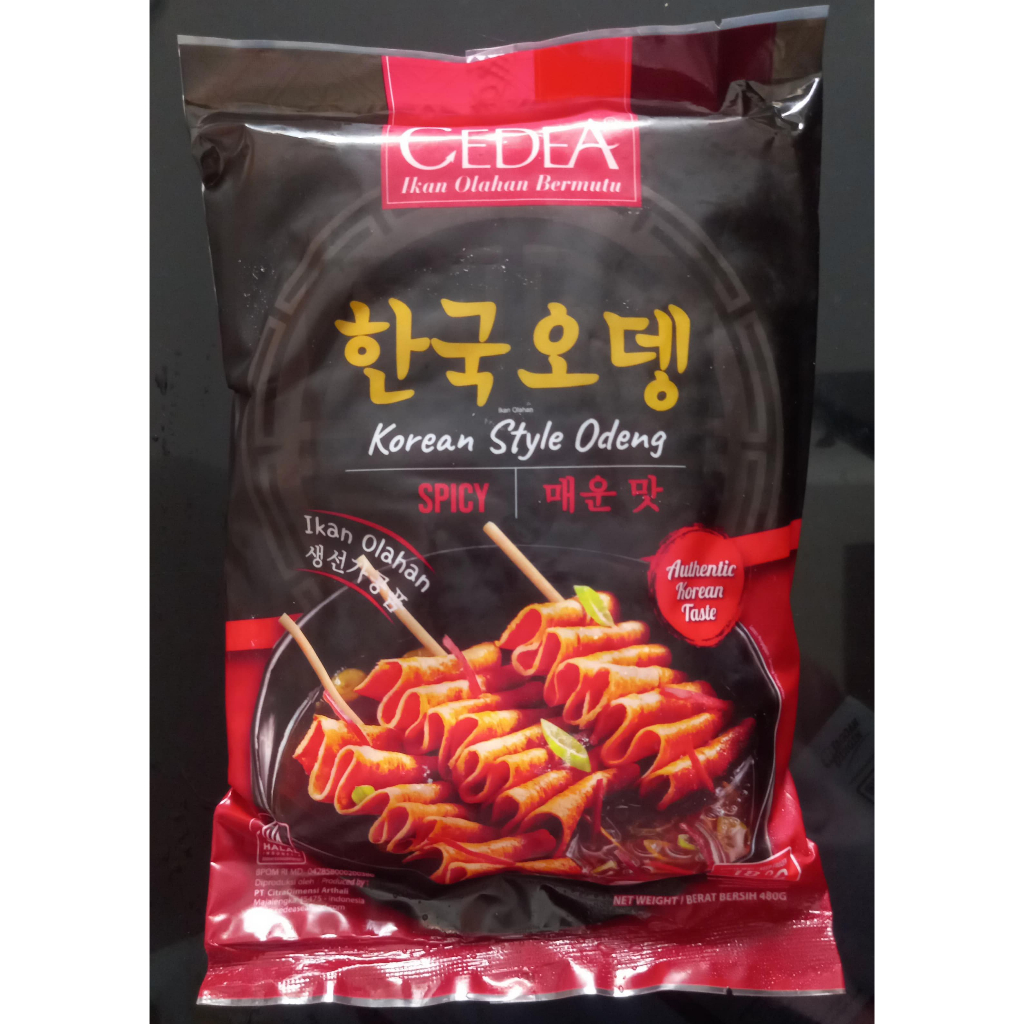 

CEDEA KOREAN ODENG SPICY 480GR