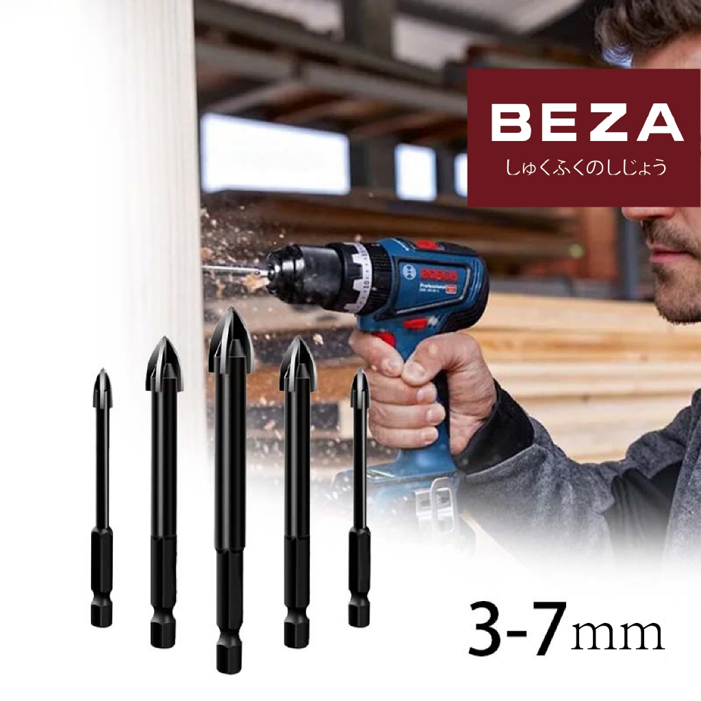 Mata Bor Besi /Mata Bor Beton,Kaca,Granit, Keramik/Bisakah Dipasang Di Bor Tangan Dan Bor Listrik