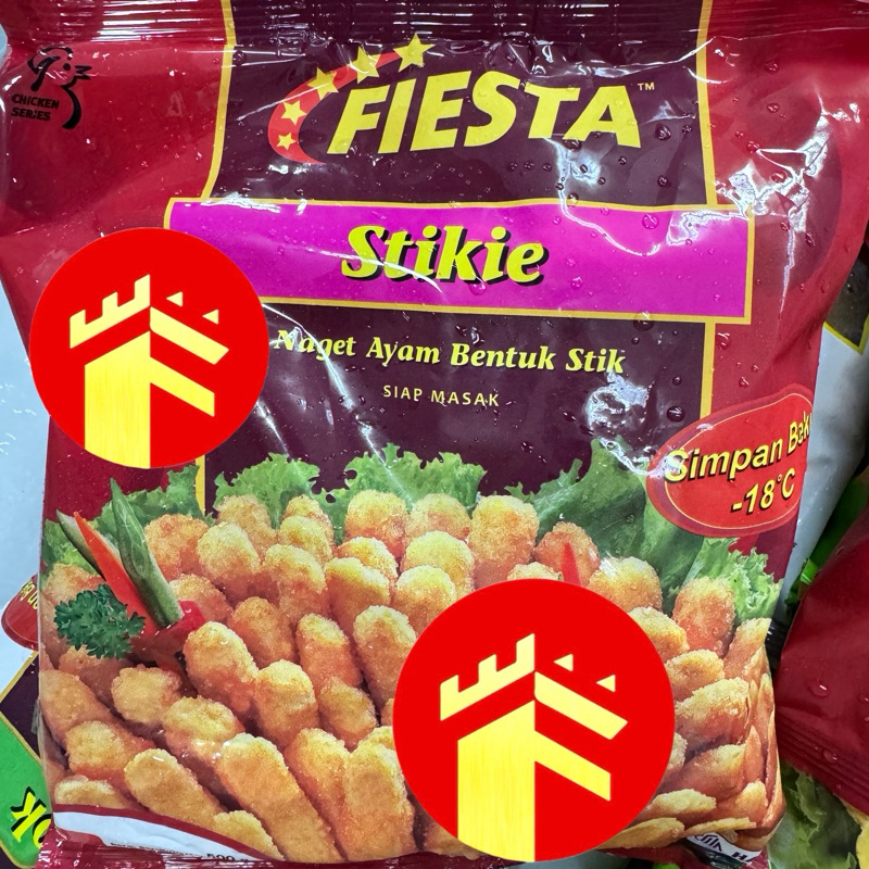 

BAH FIESTA NUGGET AYAM STIKIE GR CHICKEN NUGGET STICK NAGET AYAM STIK