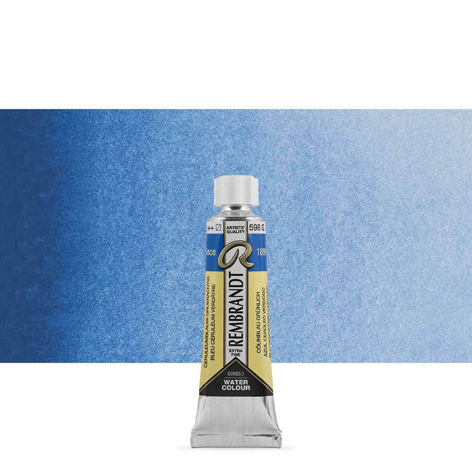 

REMBRANDT WATERCOLOUR artist grade tube 1ml blue series