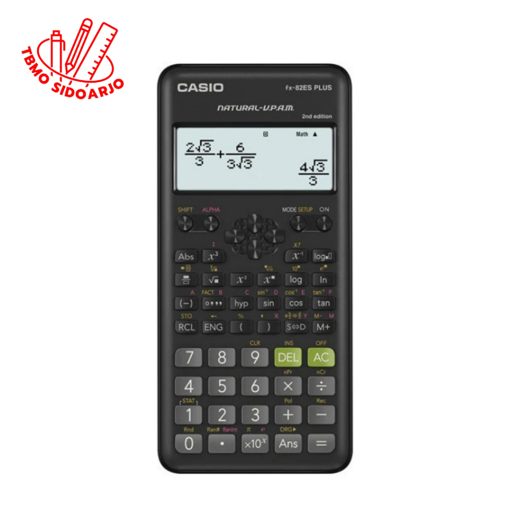 

TBMO Casio Scientific Calculator FX-82ES Plus Kalkulator Scientific