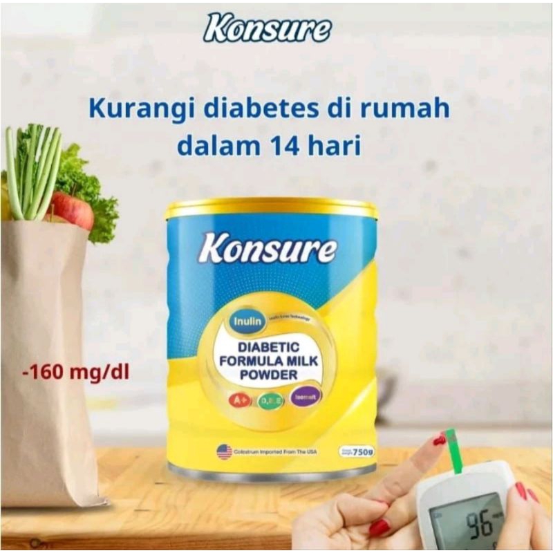 

Ready Susu Konsure 500gr No.1 Amerika Diabetes Kencing Manis Dan Gula Darah Tinggi jantung Ampuh bpom