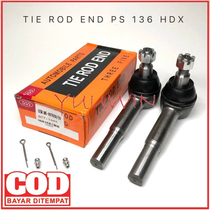 TIE ROD PS 136 HDX 555 - TIE ROD END HDX PS136 - TIE ROD CANTER PS136