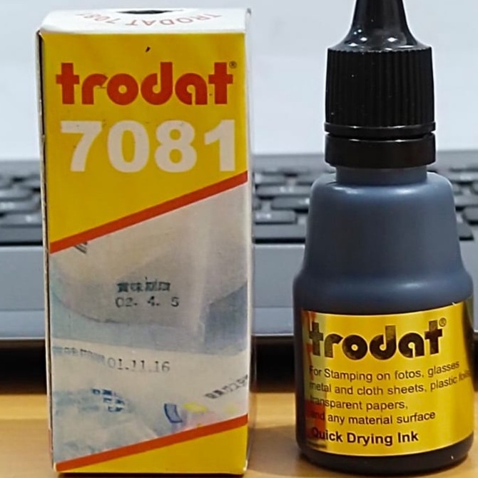 

TINTA STEMPEL TRODAT PERMANENT INK STAMP 25ML 781