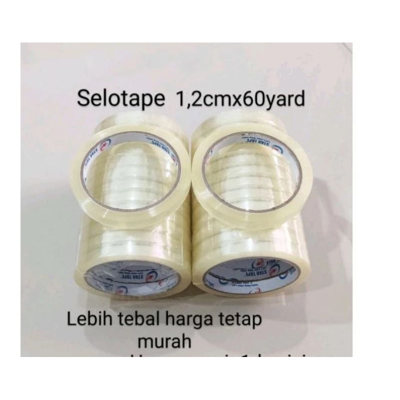 

Isolasi Selotip Bening 12mm / 1/2" (1pcs)