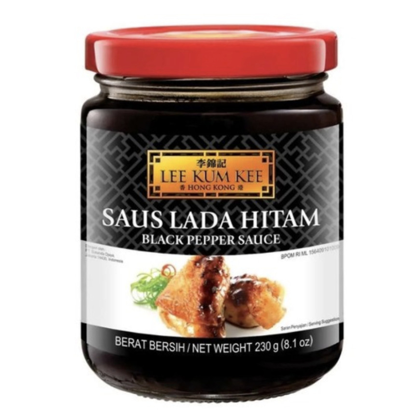 

LEE KUM KEE SAUS 240 g LEE KUM KEE SAUCE BLACK PEPPER