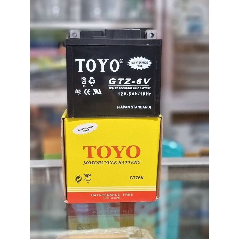 Aki Toyo GTZ-6V